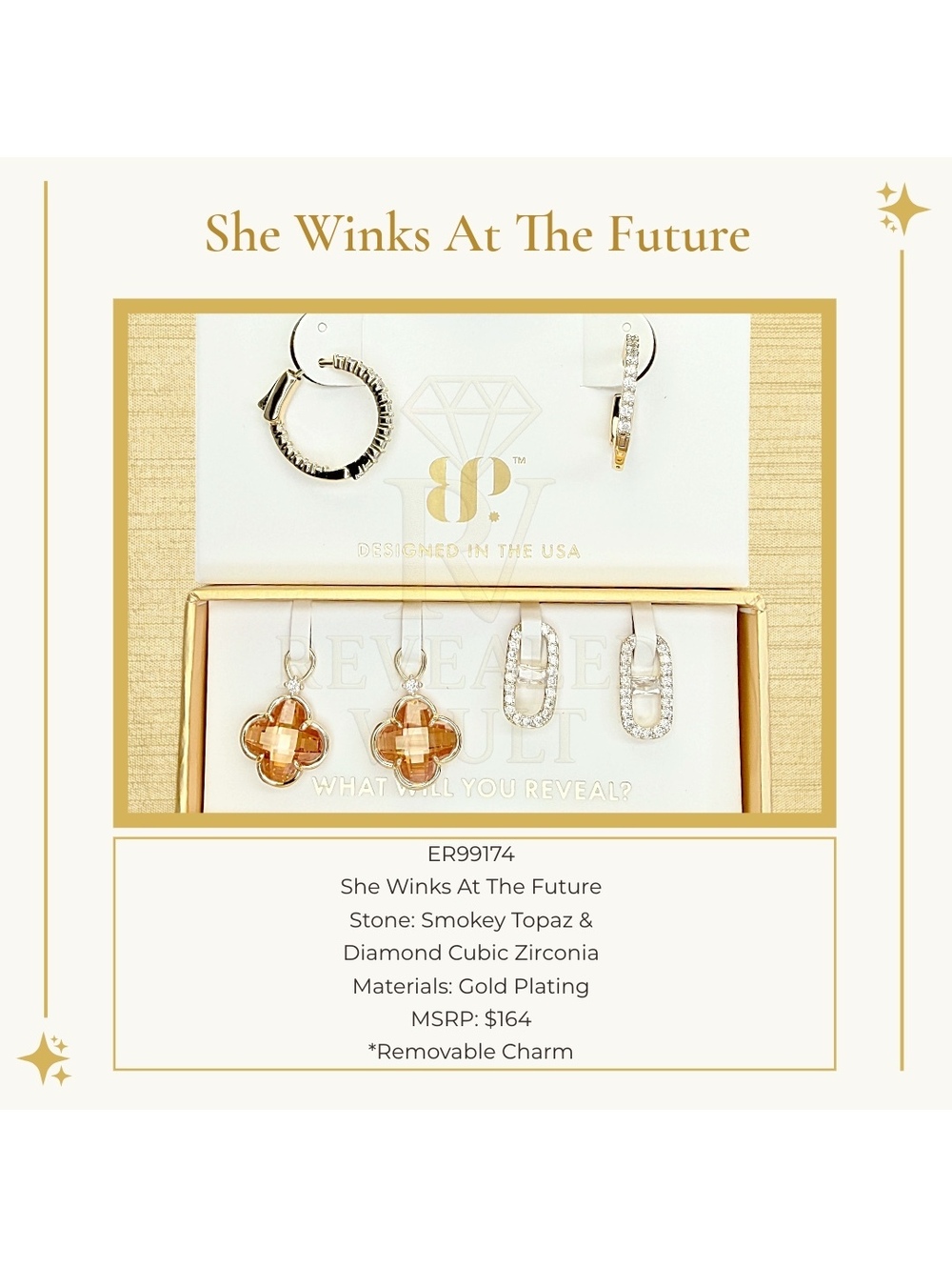 She Winks At The Future - Charming Hoops